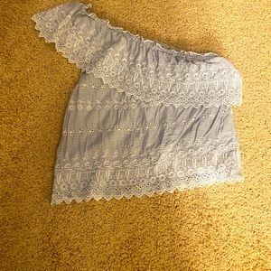 American Eagle one shoulder fun summer top